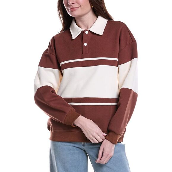 Serenette Womens Polo Shirt, Brown - Picture 1 of 3
